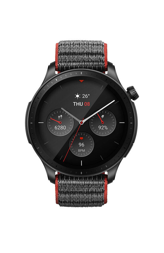 Amazfit GTR 4 3,63 cm (1.43") AMOLED 46 mm Grigio GPS (satellitare)