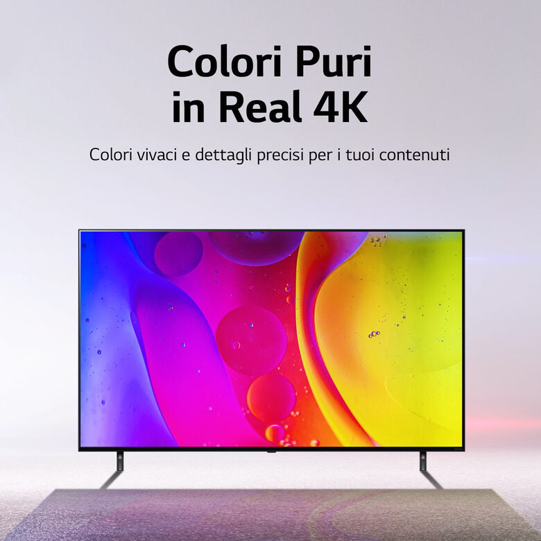 LG NanoCell 50'' Serie NANO82 50NANO826QB 4K Smart TV