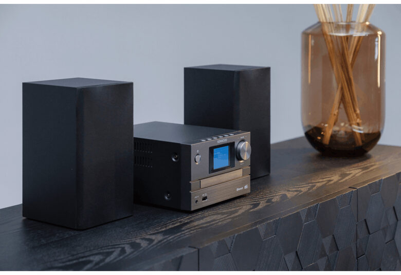 Kenwood M-525DAB set audio da casa Microsistema audio per la casa 7 W Nero
