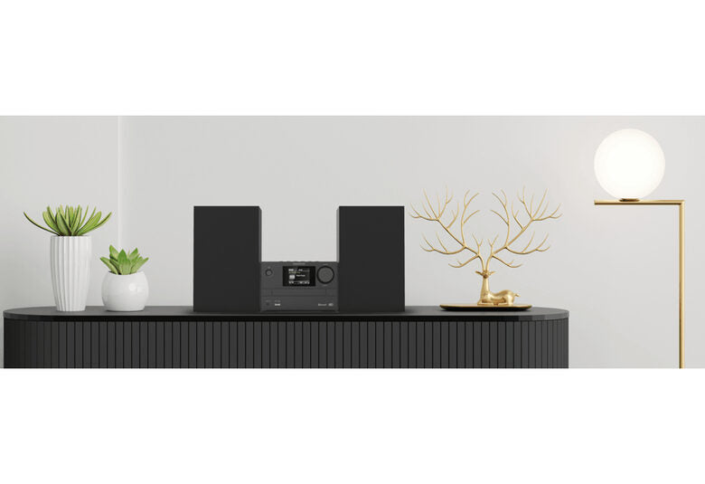 Kenwood M-525DAB set audio da casa Microsistema audio per la casa 7 W Nero