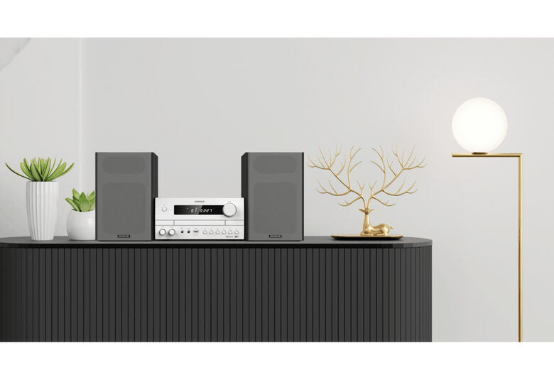 Kenwood M-822DAB Microsistema audio per la casa 50 W Nero, Bianco