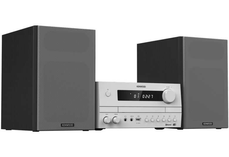 Kenwood M-822DAB Microsistema audio per la casa 50 W Nero, Bianco