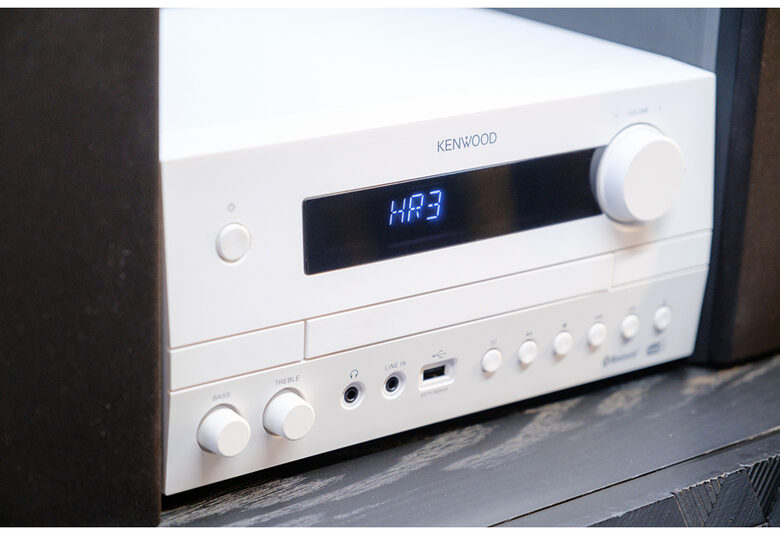 Kenwood M-822DAB Microsistema audio per la casa 50 W Nero, Bianco