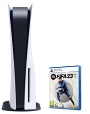 Sony PlayStation 5 + FIFA 23 825 GB Wi-Fi Nero, Bianco