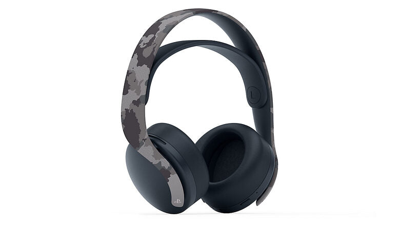 Sony PULSE 3D Auricolare Con cavo e senza cavo A Padiglione Gaming USB tipo-C Mimetico, Grigio