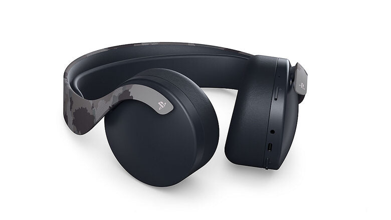 Sony PULSE 3D Auricolare Con cavo e senza cavo A Padiglione Gaming USB tipo-C Mimetico, Grigio