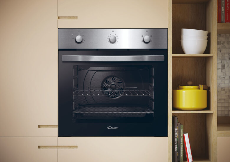 Candy Idea FIDC X502 Forno a Incasso 65 L A Nero, Acciaio inossidabile