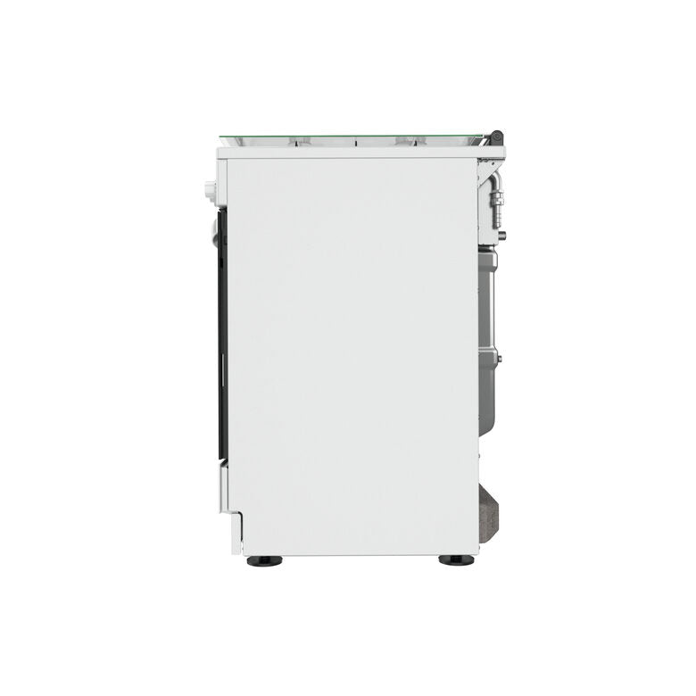 Indesit IS67G4PHW/E Cucina Gas Nero, Bianco A