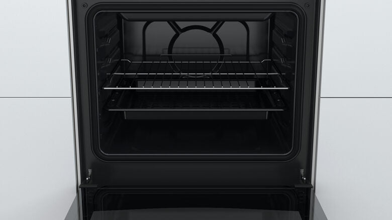 Indesit IS67G4PHW/E Cucina Gas Nero, Bianco A