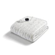 Imetec Scaldasonno Adapto singolo 150 x 80 cm, Basso consumo, Tecnologia brevettata, Riscaldamento rapido, Temperatura personalizzata, Cotone con trattamento antibatterico, Comando con 6 tem