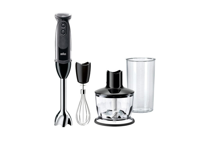 Braun Mq5235bk Frullatore A Immersione 1000w Con 3 Accessori Colore Nero