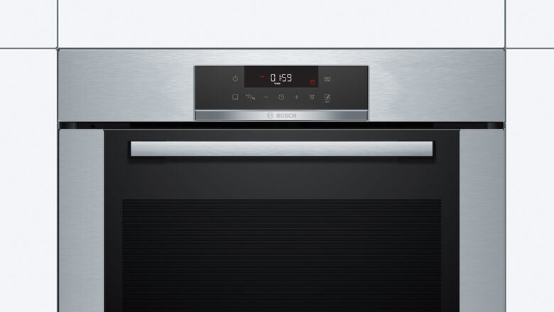 Bosch Serie 4 HBA372BS0 Forno a Incasso 71 L 3600 W A Nero, Acciaio inossidabile