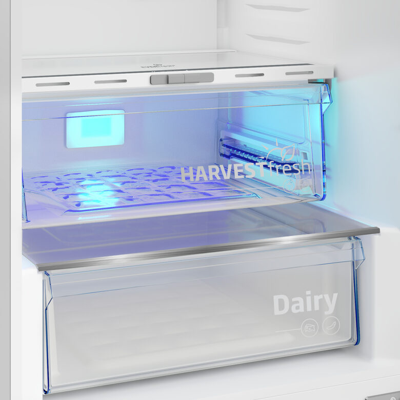 Beko B5RCNE406HXB frigorifero con congelatore Libera installazione 355 L C Metallico
