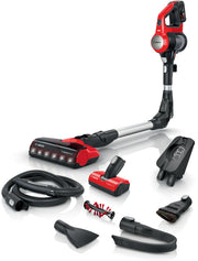 Bosch BCS711PET scopa elettrica Batteria Secco Senza sacchetto 0,3 L Nero, Rosso 3 Ah