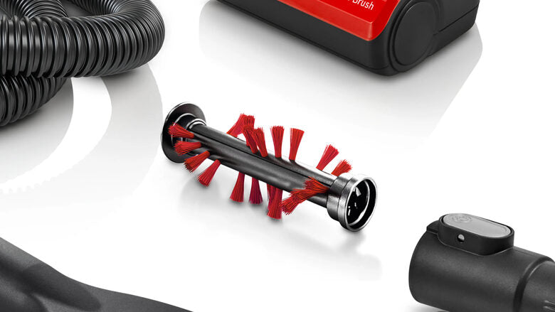 Bosch BCS711PET scopa elettrica Batteria Secco Senza sacchetto 0,3 L Nero, Rosso 3 Ah