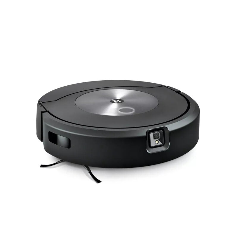 iRobot Roomba Combo j7 Aspirapolvere Robot Senza sacchetto Nero, Acciaio inossidabile