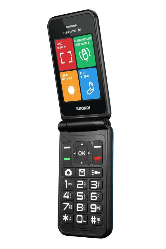 Brondi Intrepid 4G 7,11 cm (2.8") Verde Telefono di livello base
