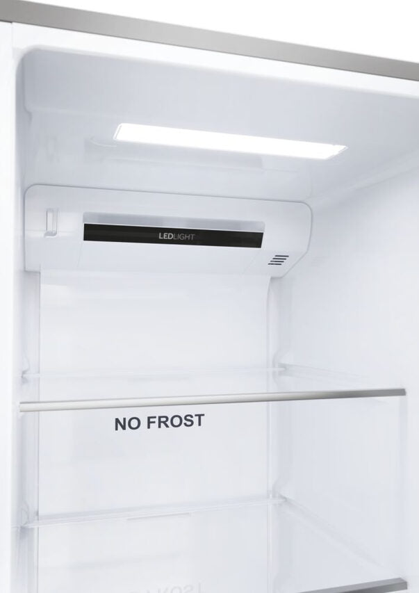 Haier SBS 90 Serie 5 HSR5918DNMP Frigorifero Side By Side Libera Installazione 528 L D Platino, Acciaio inossidabile