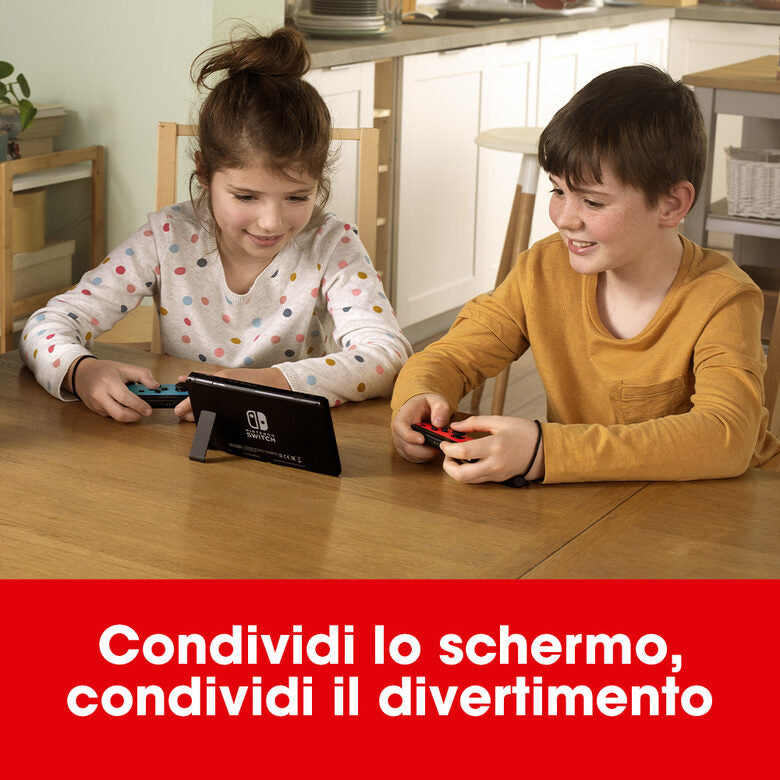 Nintendo Switch Rosso Neon/Blu Neon schermo 6.2 pollici