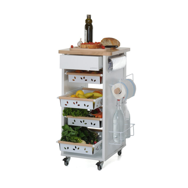 Foppapedretti Bistrot Metallo Truciolato, Legno Legno naturale