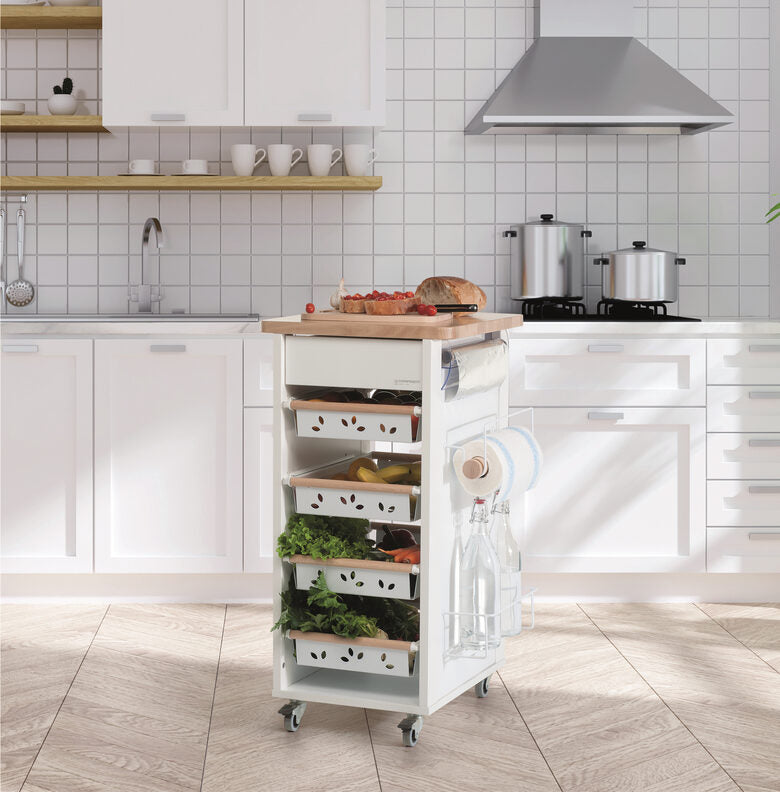 Foppapedretti Bistrot Metallo Truciolato, Legno Legno naturale