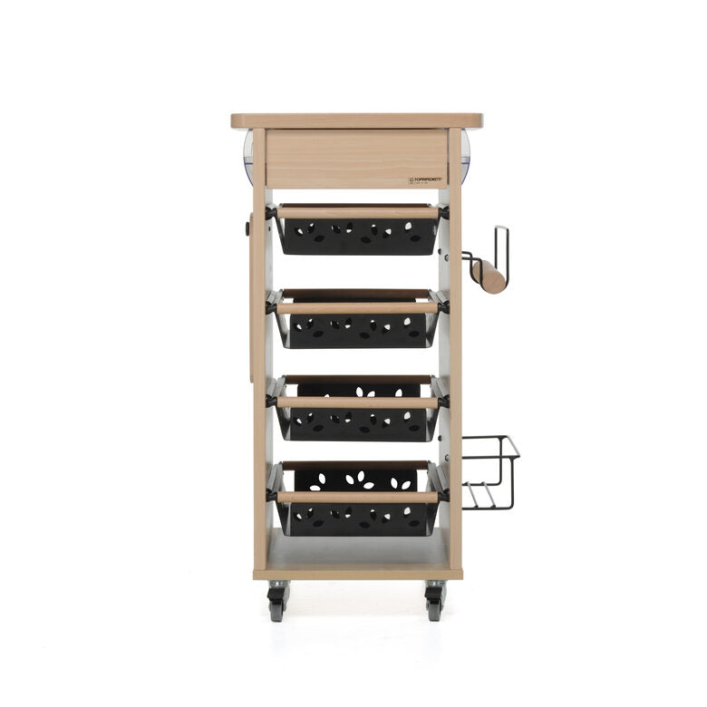 Foppapedretti Bistrot Metallo Truciolato, Legno Legno naturale
