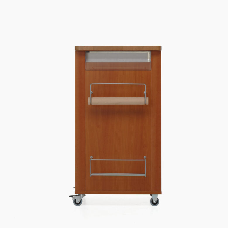Foppapedretti Bistrot Metallo Truciolato, Legno Noce, Legno naturale