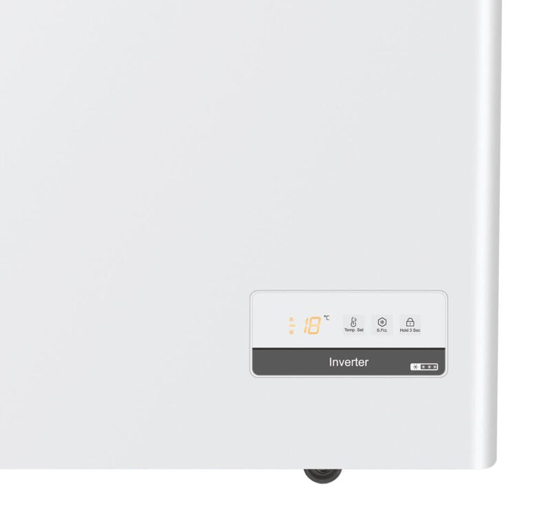 Haier HCE259R Congelatore a Pozzetto Libera installazione 248 L E Bianco