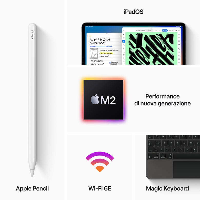 Apple 12.9-pollici iPad Pro Wi‑Fi 128GB - Grigio Siderale