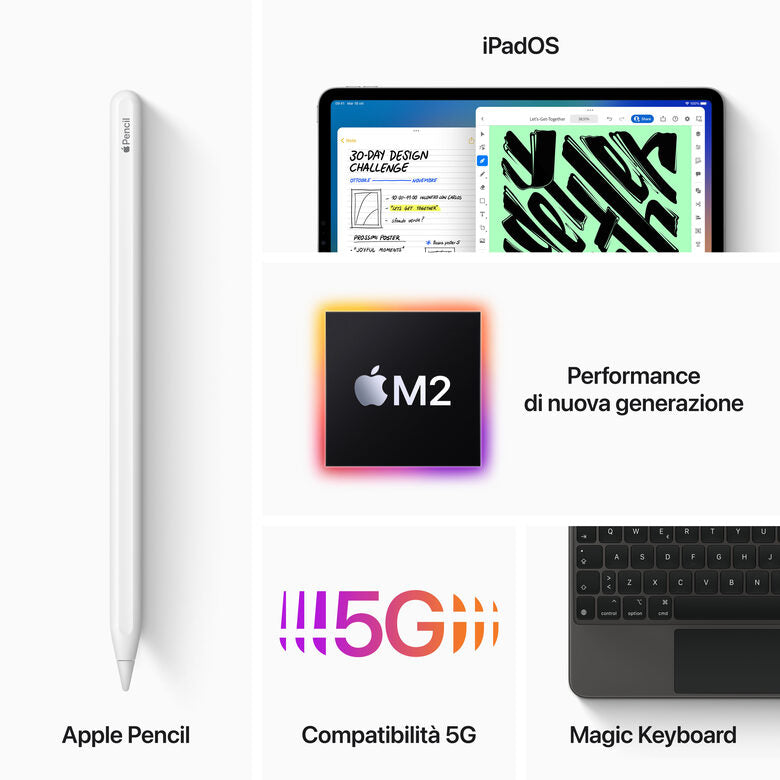 Apple iPad 11-pollici Pro Wi-Fi 128GB - Argento