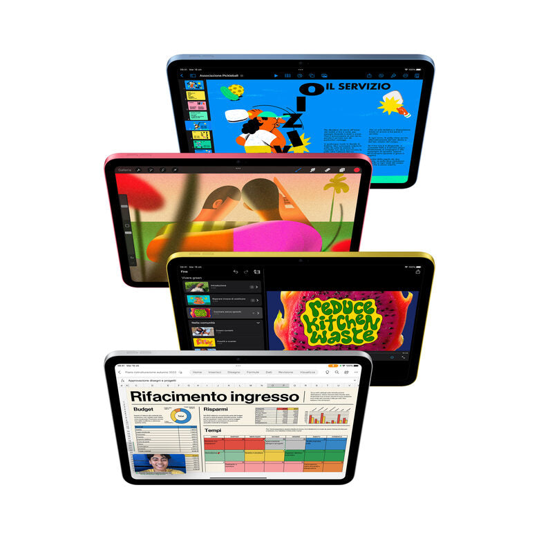 Apple iPad 10.9-pollici Wi-Fi + Cellular 256GB - Argento