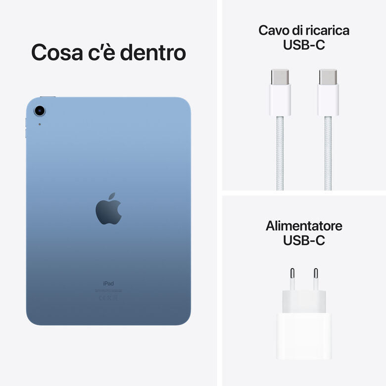 Apple iPad 10.9-pollici Wi-Fi 256GB - Blu