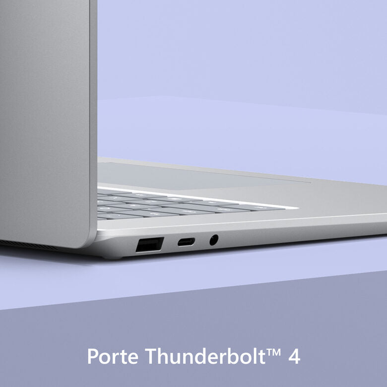 Microsoft Surface Laptop 5 i5-1235U Computer portatile 34,3 cm (13.5") Touch screen Intel® Core™ i5 8 GB LPDDR5x-SDRAM 256 GB SSD Wi-Fi 6 (802.11ax) Windows 11 Home Platino