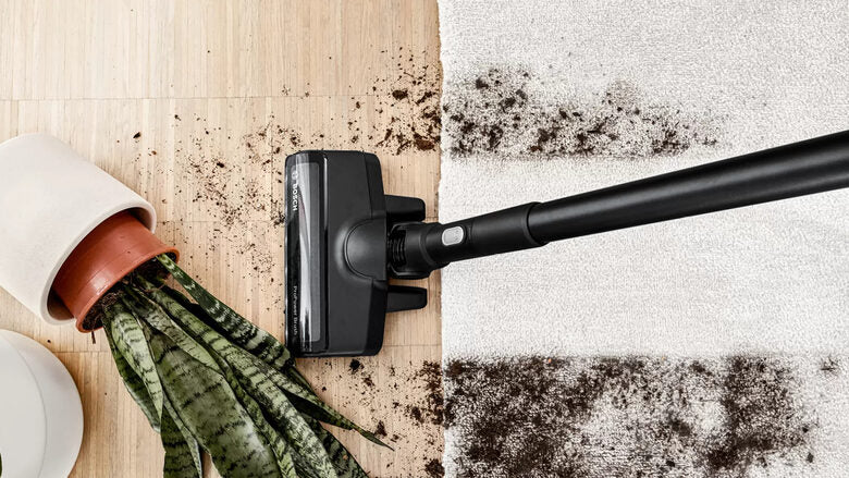Bosch Serie 8 BCS82PWR25 aspirapolvere senza filo Nero, Rosso Senza sacchetto