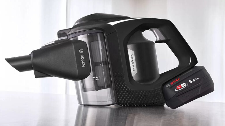 Bosch Serie 8 BCS82PWR25 aspirapolvere senza filo Nero, Rosso Senza sacchetto