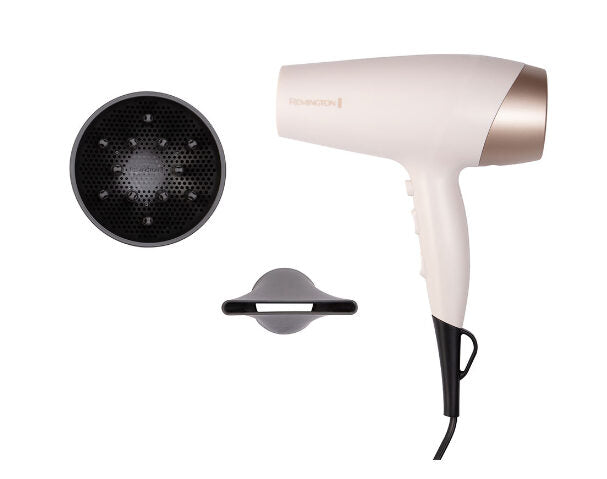 Remington D4740 asciuga capelli 2200 W Beige, Nero