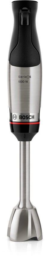 Bosch Serie 6 MSM6M610 frullatore Frullatore ad immersione 1000 W Nero, Stainless steel