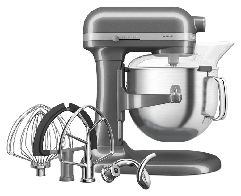 KitchenAid 5KSM70SHXEMS Impastatrice Planetaria Con Ciotola Sol­le­va­bi­le 6,6 L 375 W Silver
