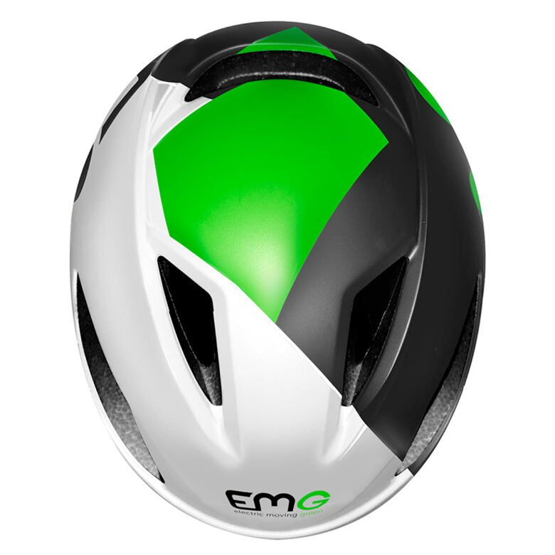 Emg Hm 03 Casco Monopattino/bici Omologazione Eu M Bianco