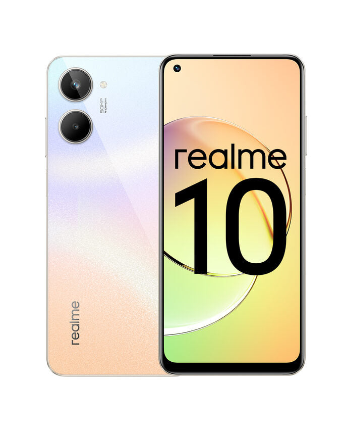 realme 10 16,3 cm (6.4") Doppia SIM Android 12 4G USB tipo-C 8 GB 256 GB 5000 mAh Multicolore