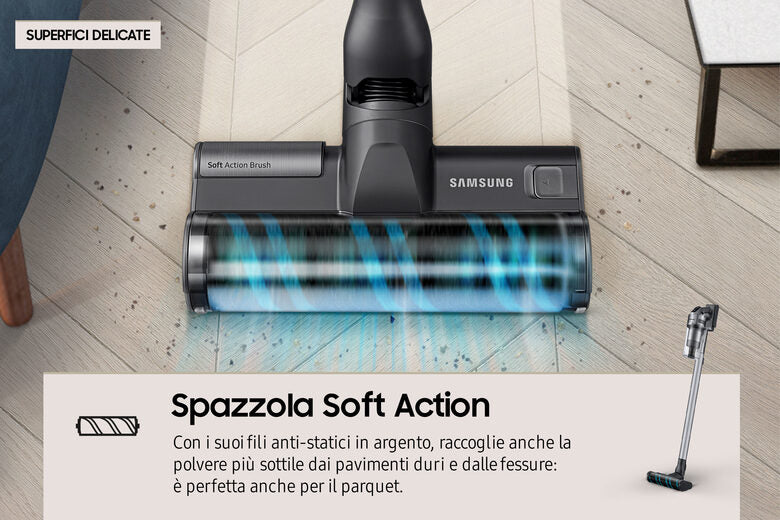 Samsung Aspirapolvere senza filo Jet™ 75 200W VS20T7536T5