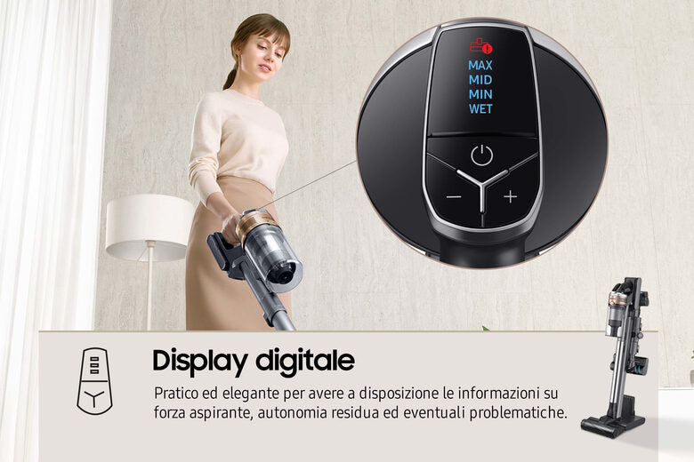 Samsung Aspirapolvere senza filo Jet™ 90 200W VS20R9076T7