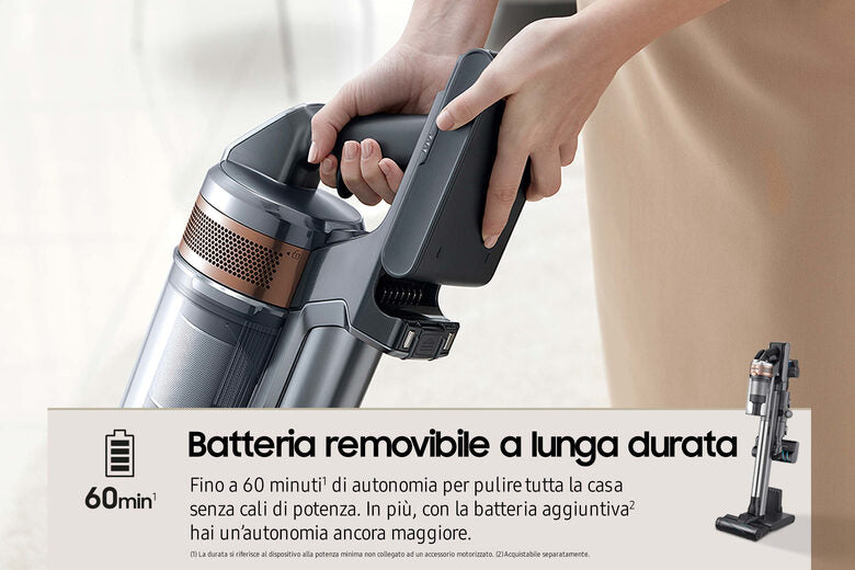 Samsung Aspirapolvere senza filo Jet™ 90 200W VS20R9076T7