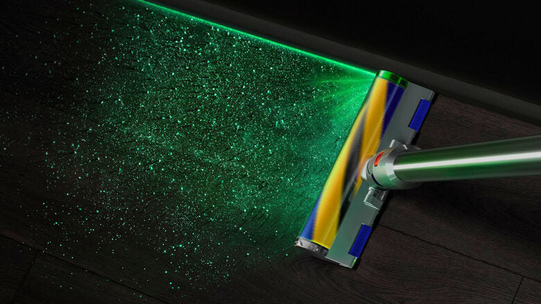 Dyson V15 Detect Absolute aspirapolvere senza filo Nichel/Giallo