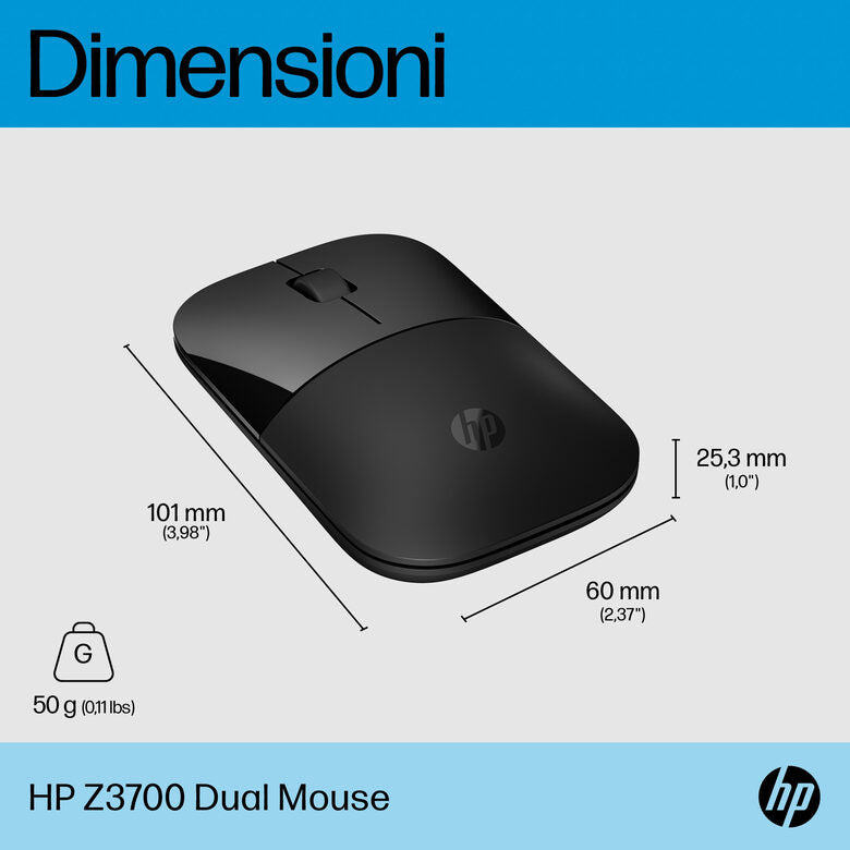 HP Mouse Z3700 Dual Black