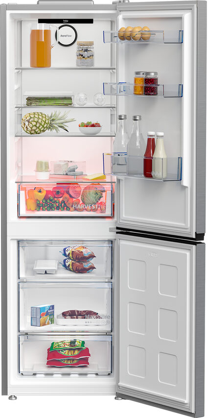Beko B5RCNA366HXB1 frigorifero con congelatore Libera installazione 316 L C Argento