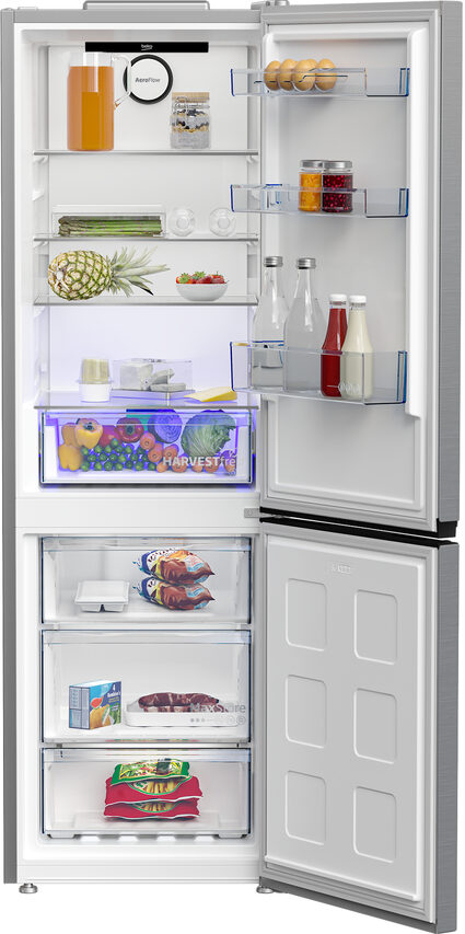 Beko B5RCNA366HXB1 frigorifero con congelatore Libera installazione 316 L C Argento