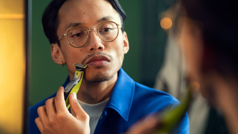 Philips Norelco OneBlade 360 Lama di ricambio per Viso, confezione da 2 Lame QP420/50