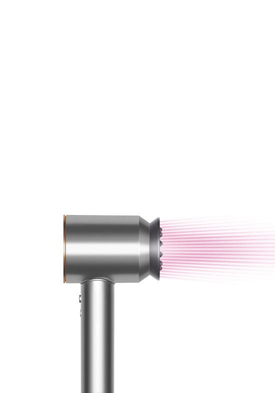 Dyson Supersonic HD07 asciuga capelli 1600 W Blu, Rame