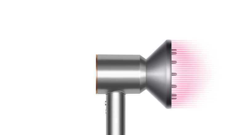 Dyson Supersonic HD07 asciuga capelli 1600 W Blu, Rame